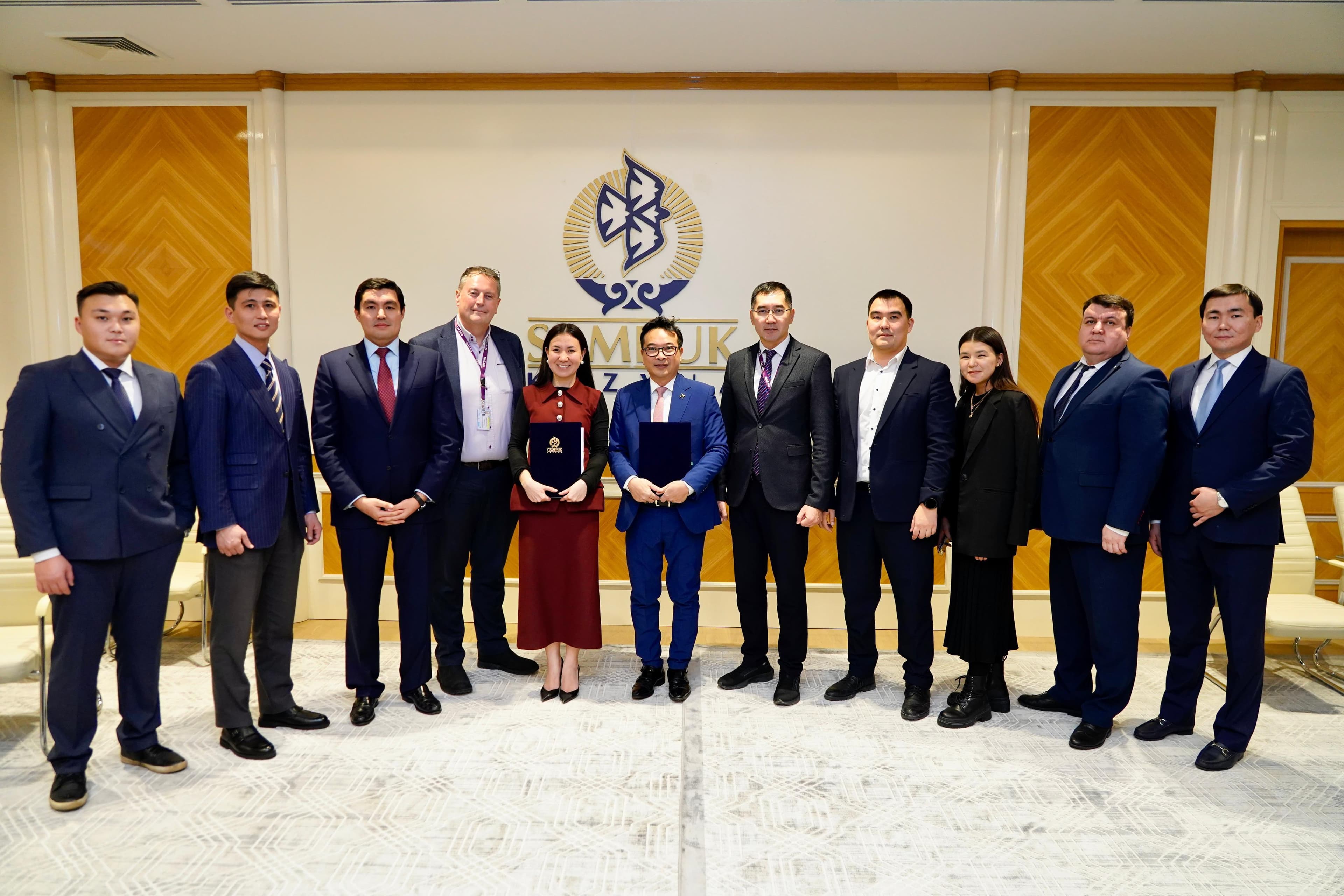 Samruk-Kazyna JSC Announces the Signing of the Sale and Purchase Agreement of QAZAQ AIR JSC with a Consortium of Investors